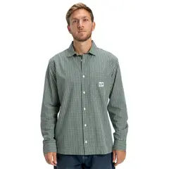 DC SHOES - Camisa Hombre Game On Verde DC