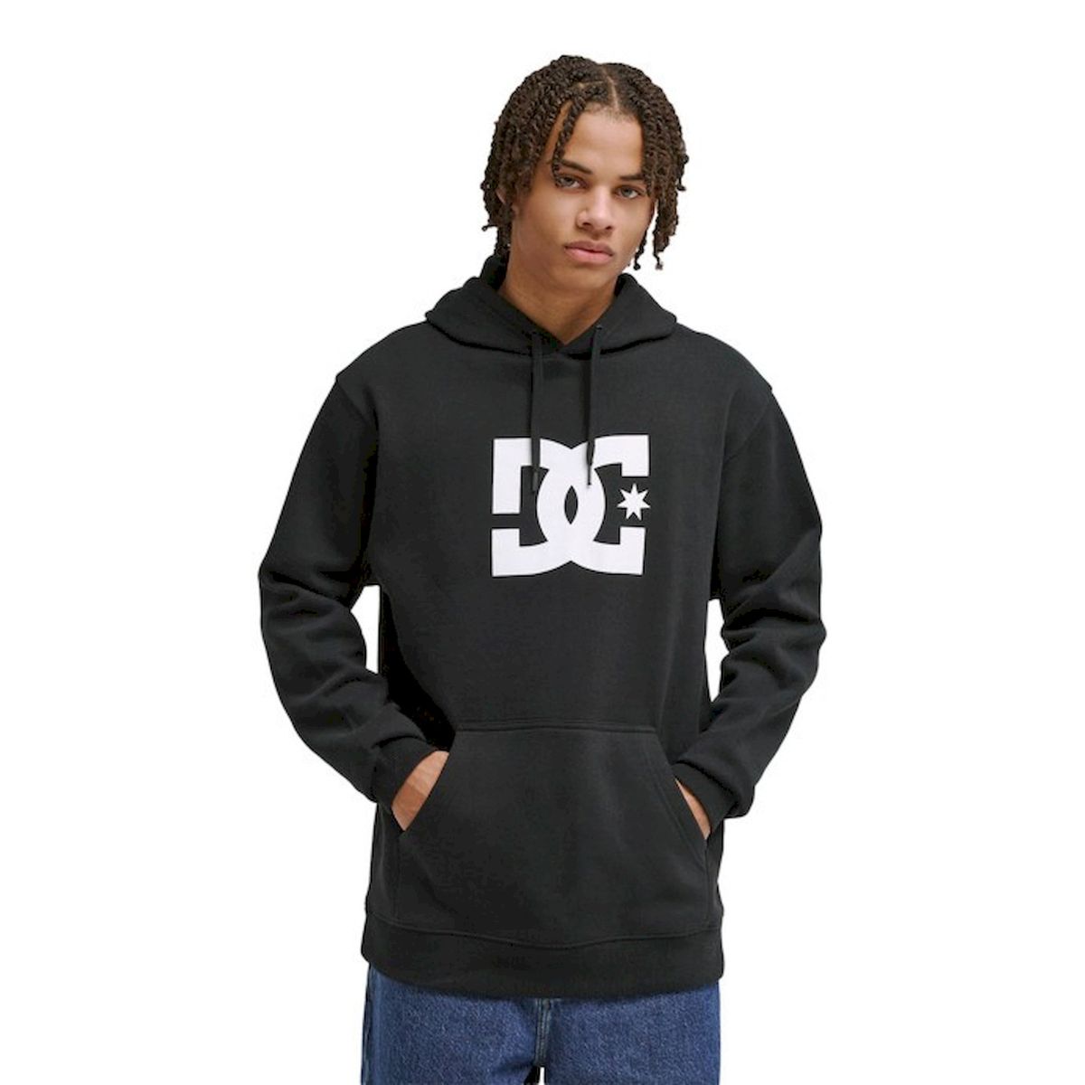 DC SHOES - Poleron Hombre DC Star Ph Negro
