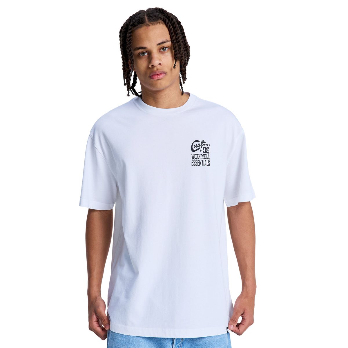 DC SHOES - Polera Hombre DC Knotted Blanco