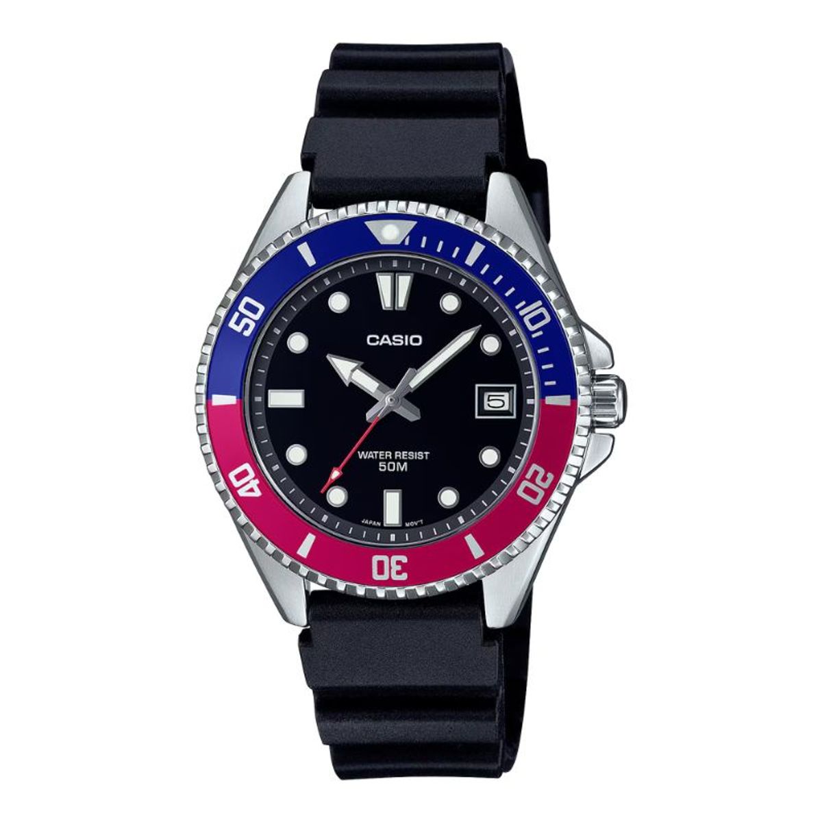 CASIO - Reloj Casio Mini Marlin Duro MDV-10D-1A2V Batman