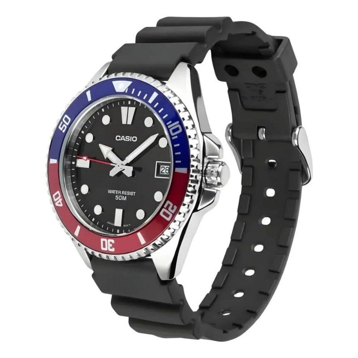 CASIO - Reloj Casio Mini Marlin Duro MDV-10D-1A2V Batman