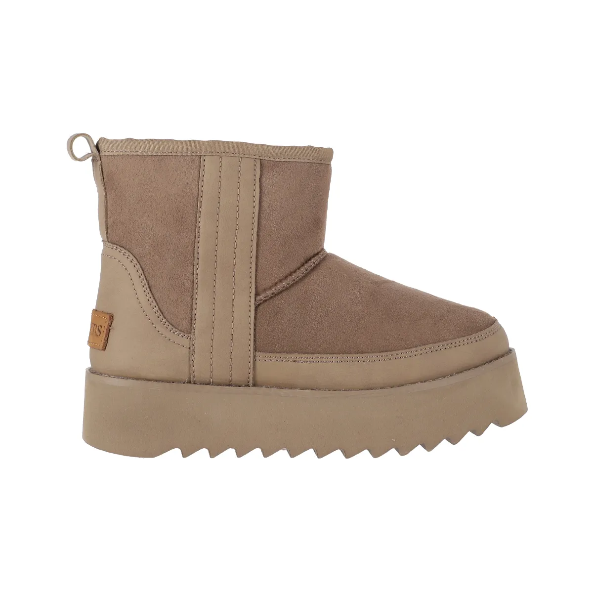 BAMERS - Bota Mujer Plataforma Café Bamers