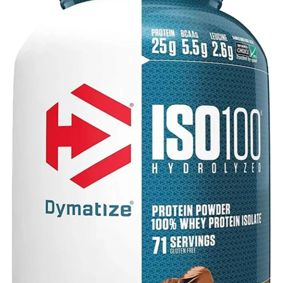 DYMATIZE - Proteína Dymatize Nutrition Iso-100 Sabor Chocolate X 2.3kg Chocolate