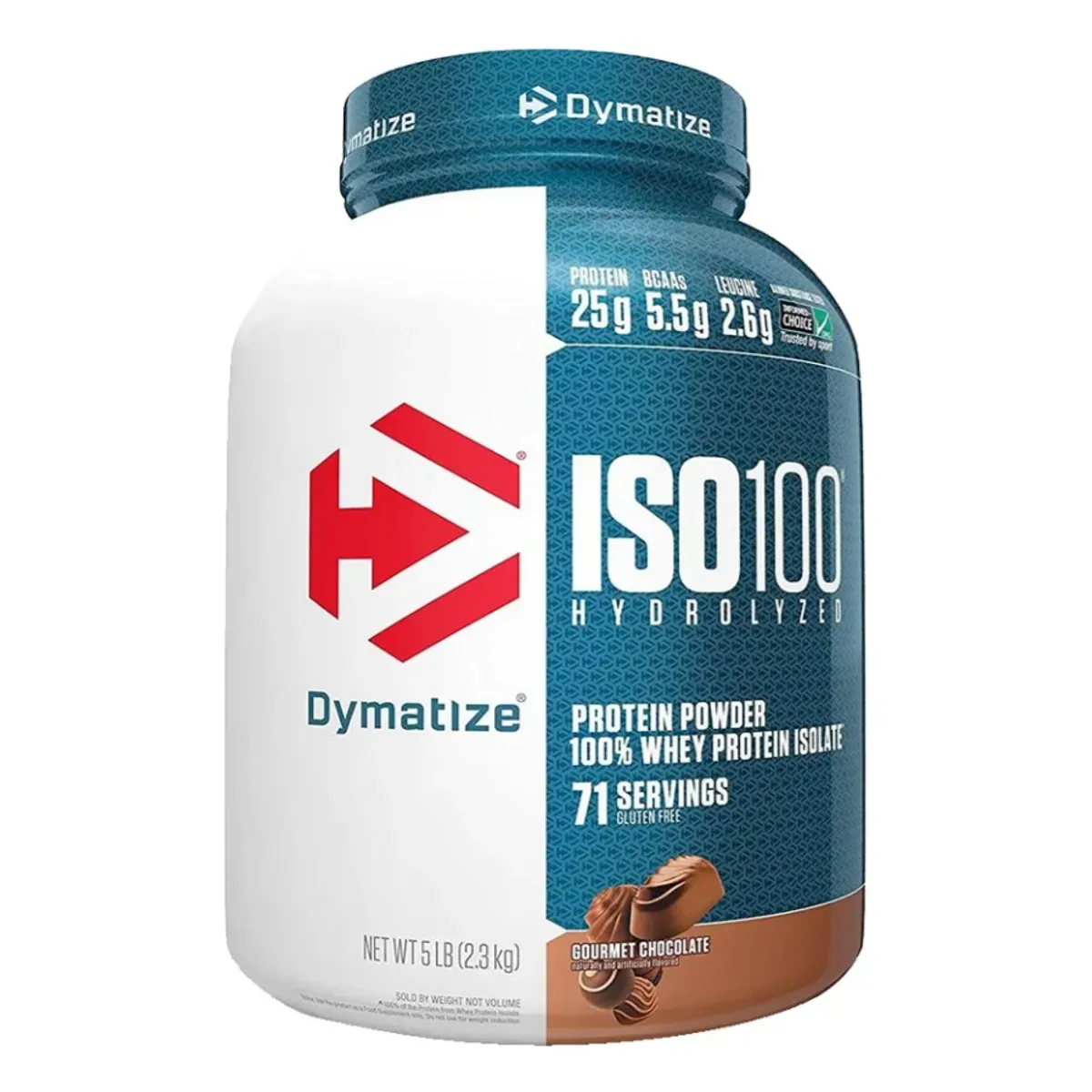 DYMATIZE - Proteína Dymatize Nutrition Iso-100 Sabor Chocolate X 2.3kg Chocolate