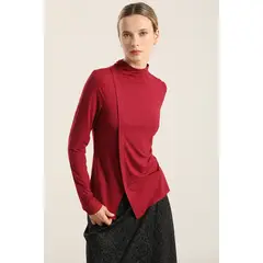 LIOLA - Top Abertura Pasada Asimetrica, Burdeo