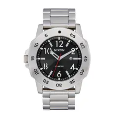 NIXON - Reloj Smyth 44 Silver Black