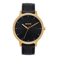 NIXON - Reloj Kensington Leather NegroDorado