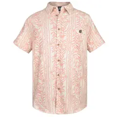 REEF - Camisas MC Hombre Naranjo Claro