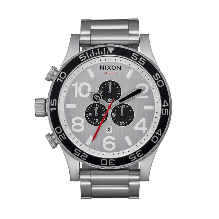 Reloj 51-30 Chrono All Silver Black Gris TALLA UNICA