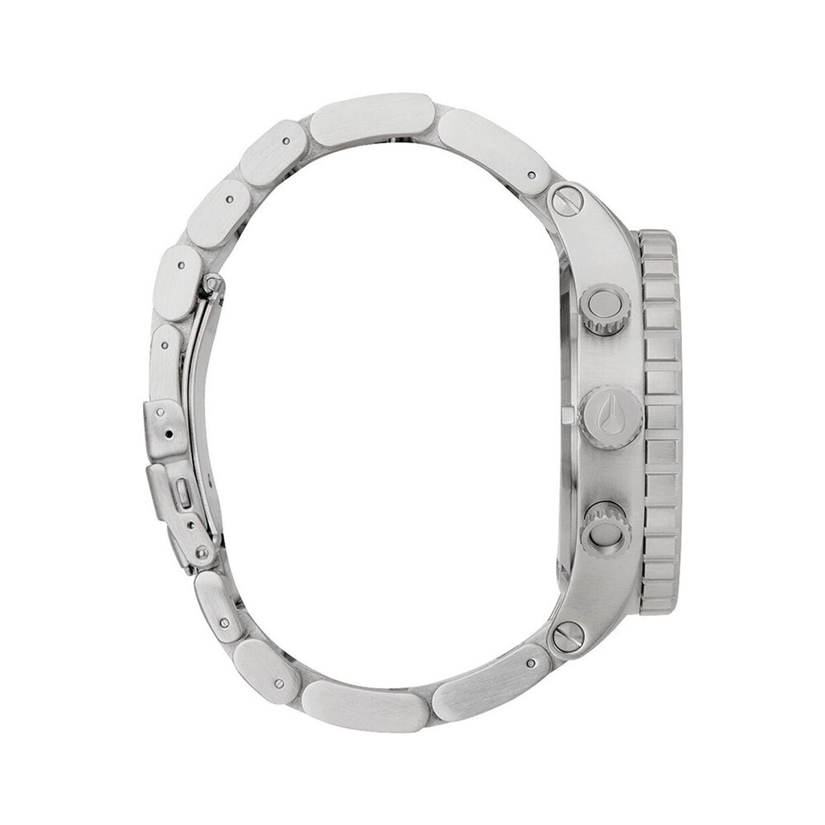 NIXON - Reloj 51-30 Chrono All Silver Black Nixon
