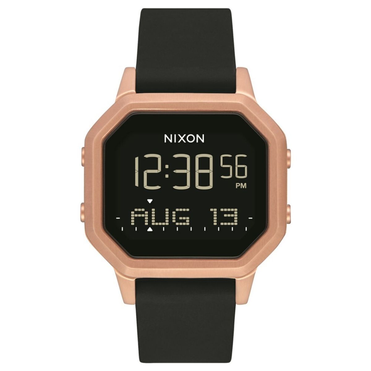 NIXON - Reloj Siren SS Rose Gold Black Nixon