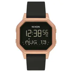 NIXON - Reloj Siren SS Rose Gold Black