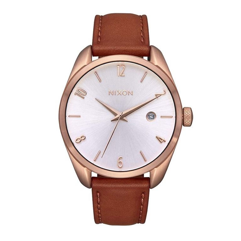 Reloj Thalia Leather Rose Gold White Cafe TALLA UNICA