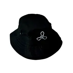 47 BRAND - Sombrero Creamfield Bucket Black White One Size 20 años