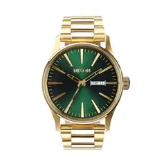 NIXON - Reloj Sentry SS Gold