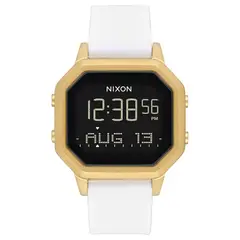 NIXON - Reloj Siren SS Gold White