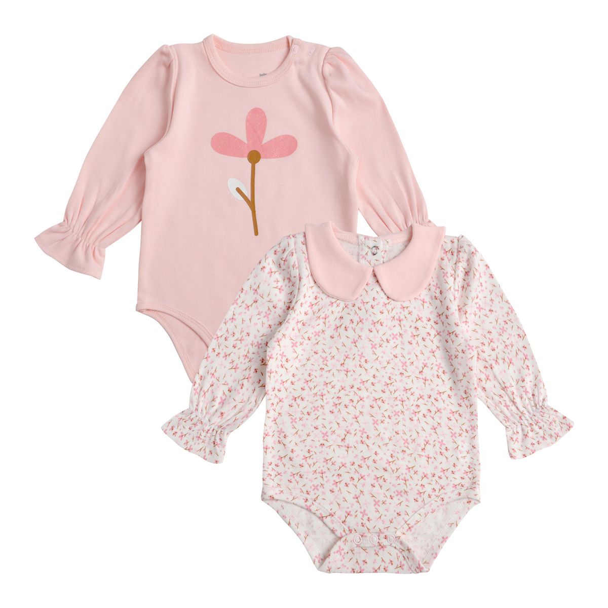 EXCEPTION - Pack 2 Body Bebé Niña Exception