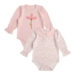 EXCEPTION - Pack 2 Body Bebé Niña