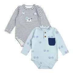 EXCEPTION - Pack 2 Body Bebé Niño