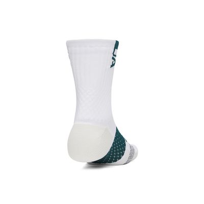Imagen 2 del producto Calcetín UA Armourdry Playmaker Mid-Crew Blanco Unisex