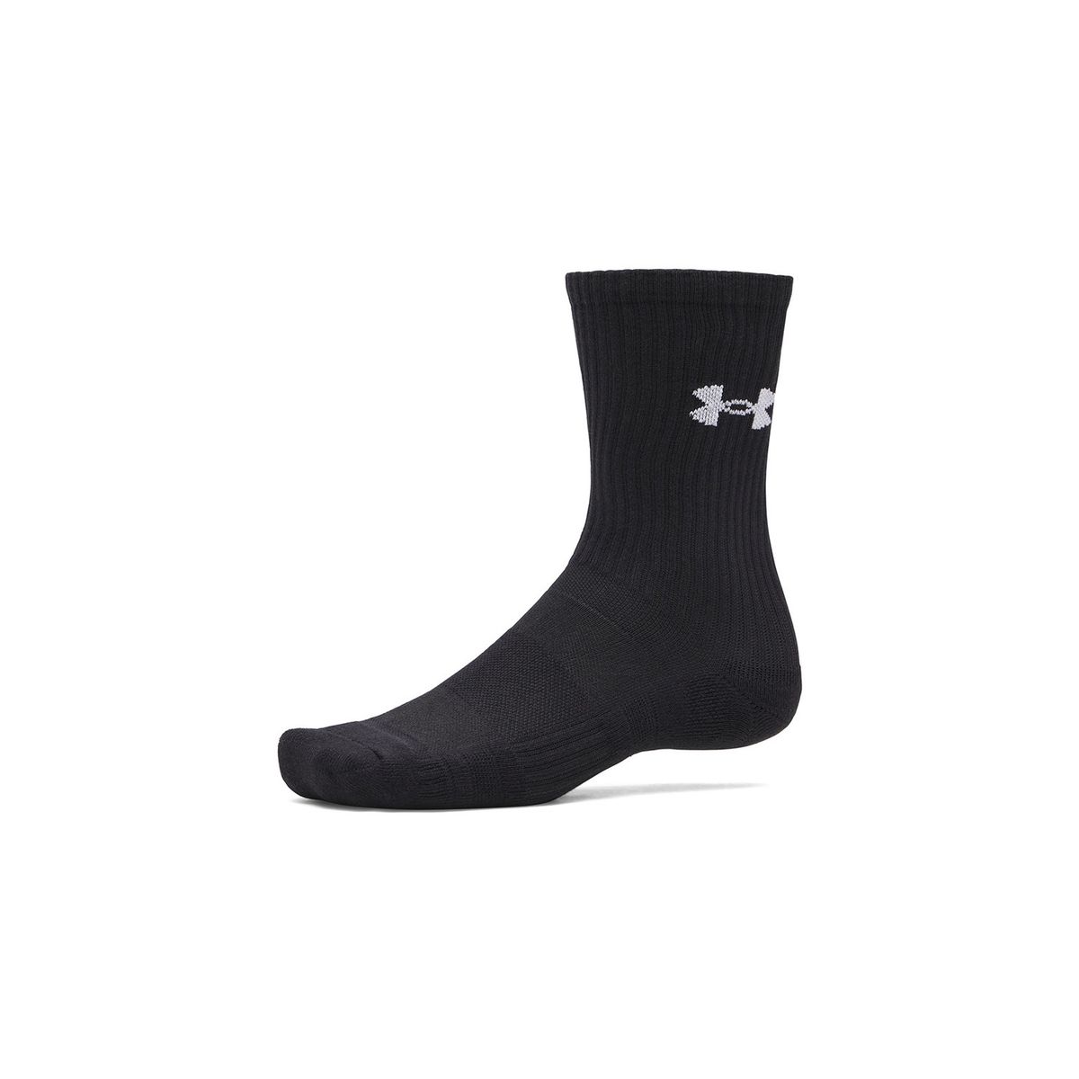 UNDER ARMOUR - Calcetín UA Performance Algodón 3-Pack Negro Unisex UNDER ARMOUR