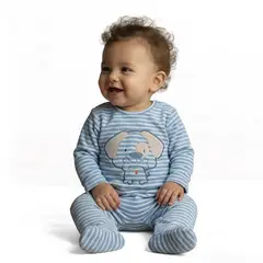 EXCEPTION - Enterito Franela Interior Peludo Bebé Niño