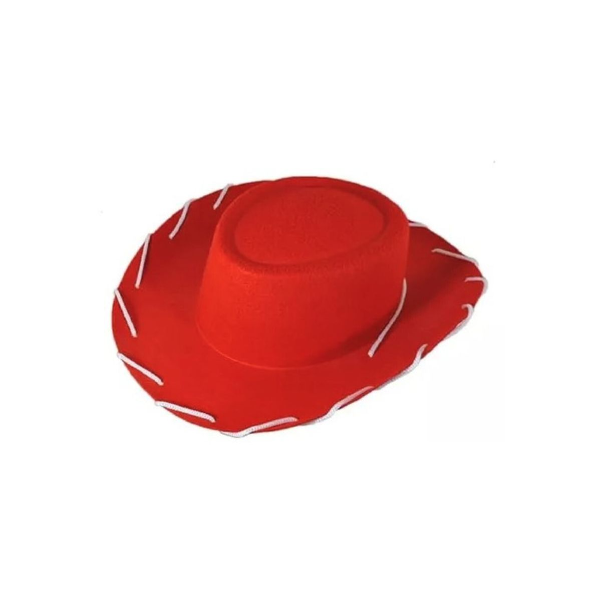 GENERICO - Sombrero Vaquerita Rojo Fiesta Niña