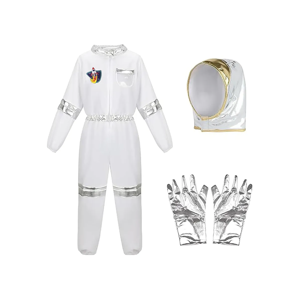 GENERICO - Disfraz De Astronauta Para Niños Cosplay 5-6