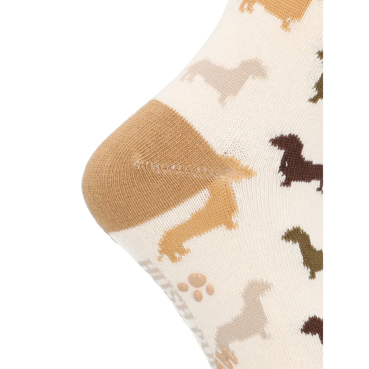 HUSH PUPPIES - Calcetín Algodón Niño C Dachshund Crema HUSH PUPPIES