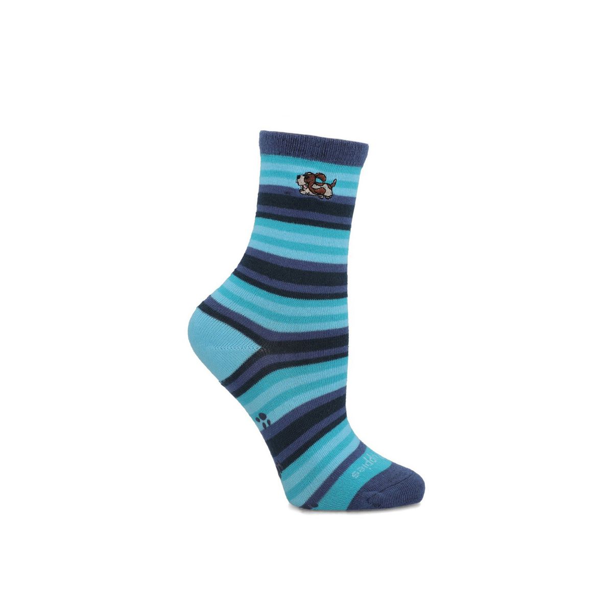 HUSH PUPPIES - Calcetín Algodón Niño C Stripe Dog Azul HUSH PUPPIES