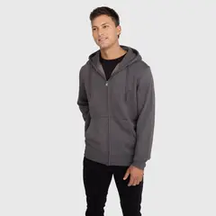 BLACK BUBBA - Poleron Zipper Moka