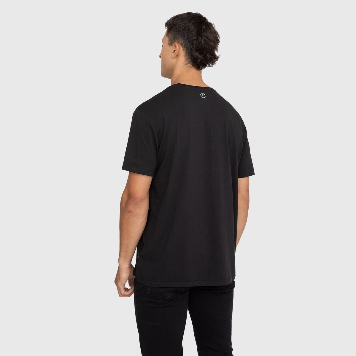 BLACK - Polera Cotton Performance Black Black Bubba