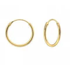 GOIA - Aros argolla 14 mm gold
