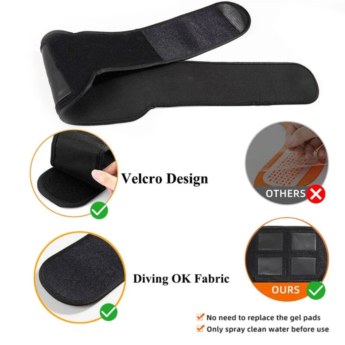AROYIS - Estimulador Muscular Abs Toning Machine Ems Negro