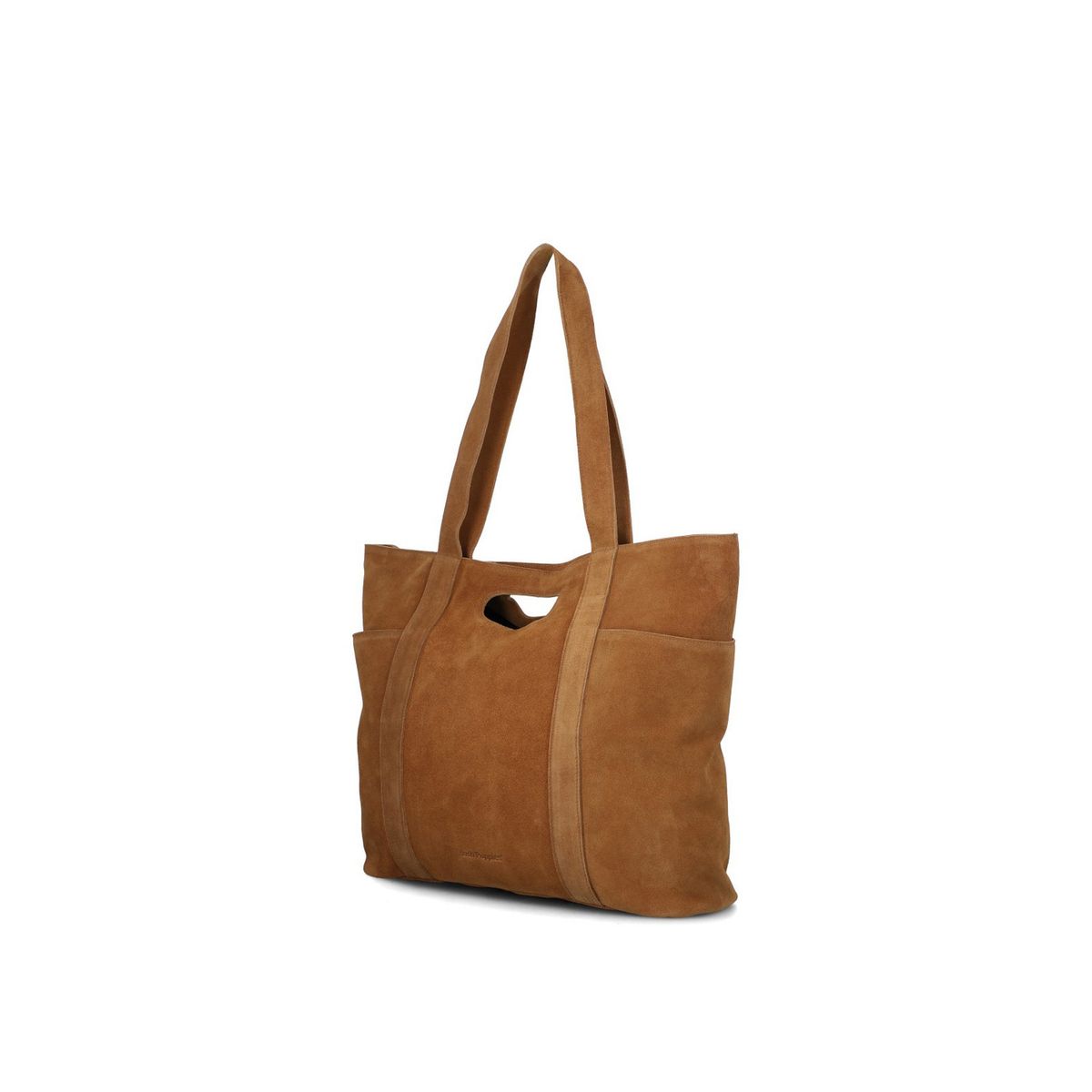 HUSH PUPPIES - Cartera Cuero Mujer Ferney Tote Caramelo HUSH PUPPIES