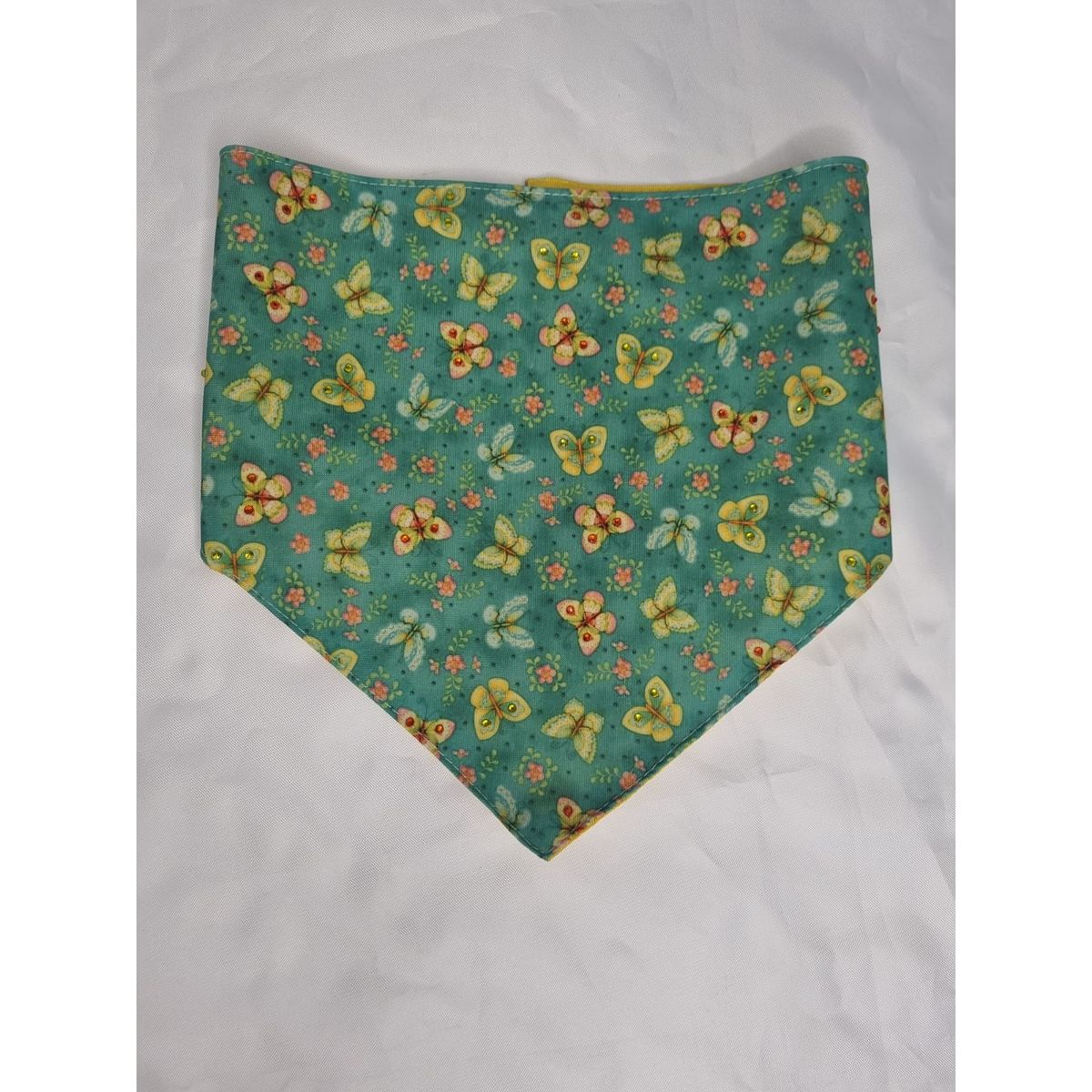 EL MUNDO DE EMMA - Bandana mascota mariposas talla XL