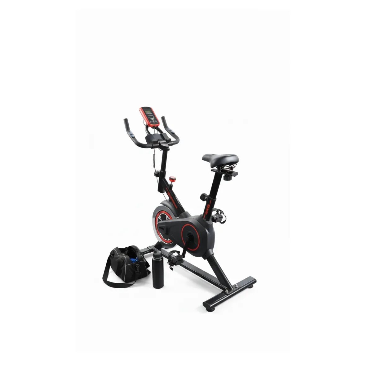 GENERICO - Bicicleta Spinning Estática Con Monitor Yepsport Color Negro