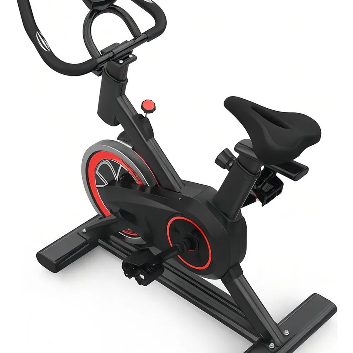 GENERICO - Bicicleta Spinning Estática Con Monitor Yepsport Color Negro