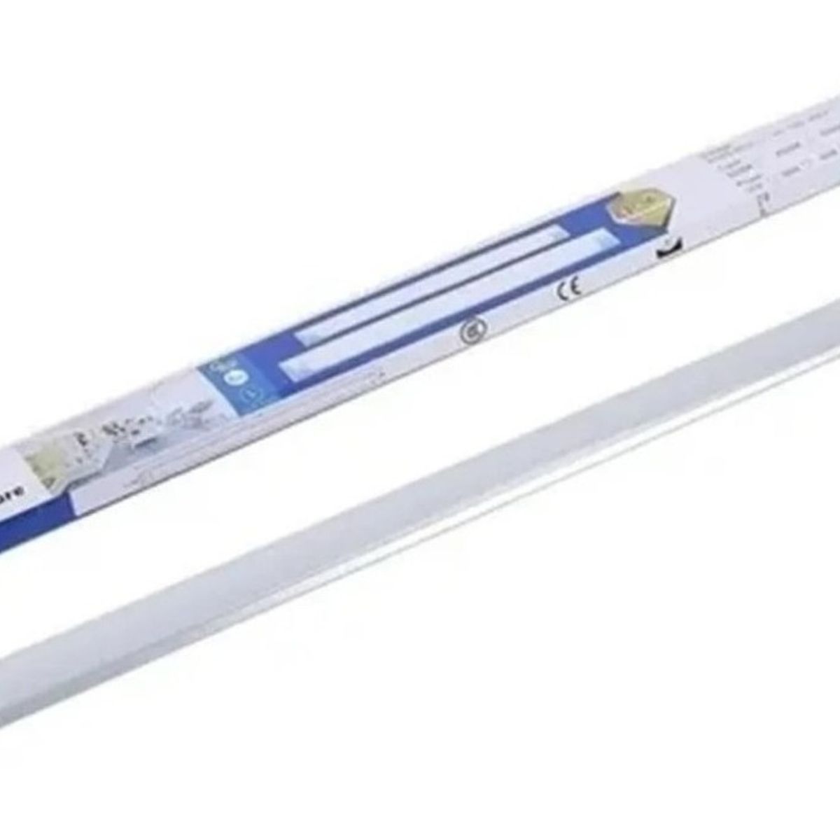 GENERICO - X5 Tubo Led Plano Iluminacion Luz 36w Canaleta 120cm  3009 Blanco Frío-003009 B
