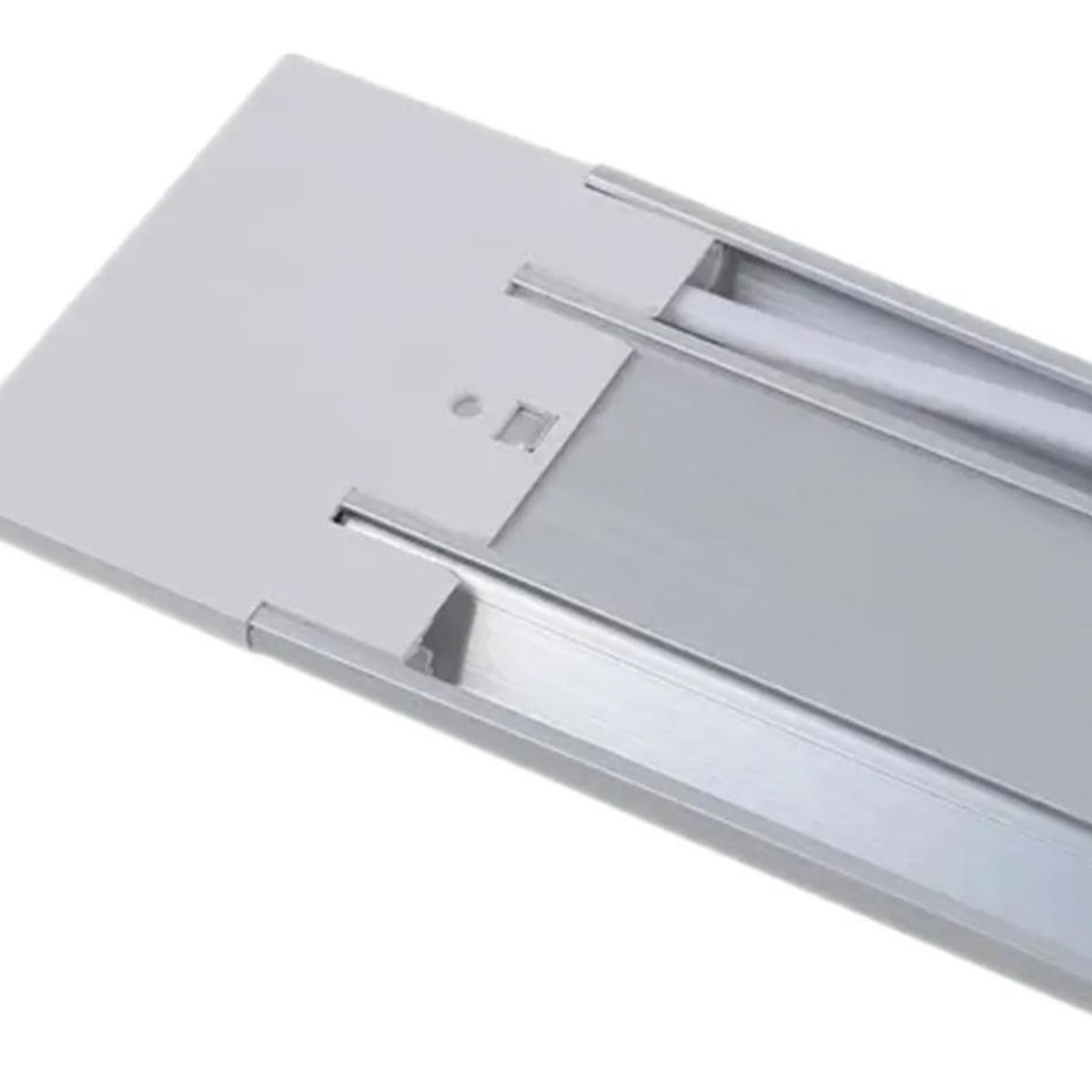 GENERICO - X5 Tubo Led Plano Iluminacion Luz 36w Canaleta 120cm  3009 Blanco Frío-003009 B