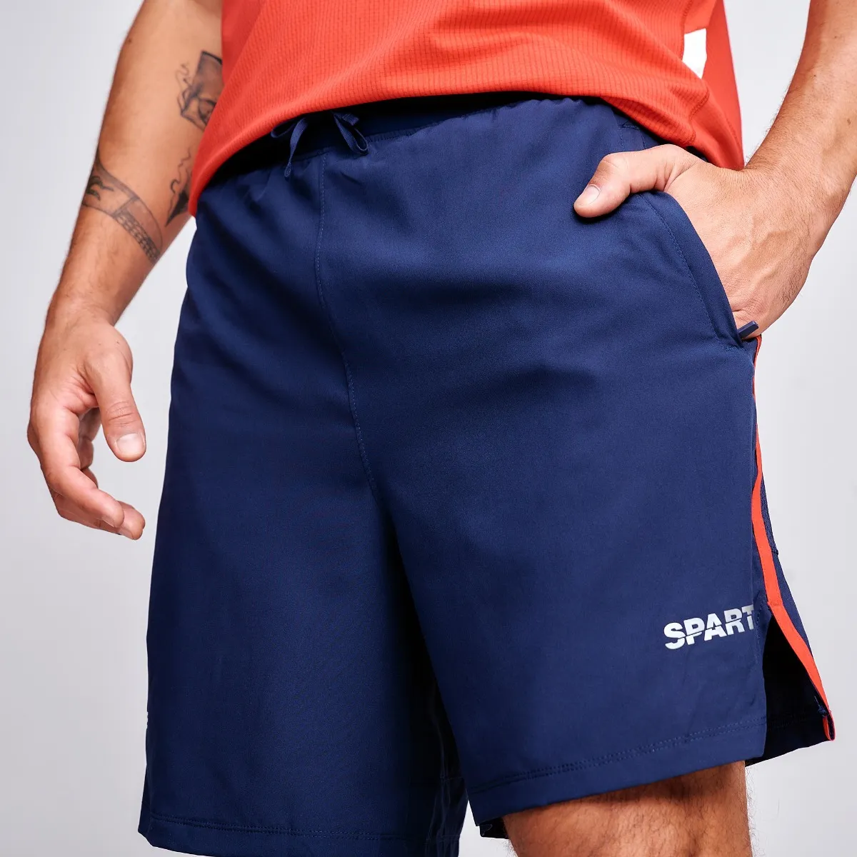 SPARTA - Short Entrenamiento Hombre Sparta Team Chile 7'' Azul