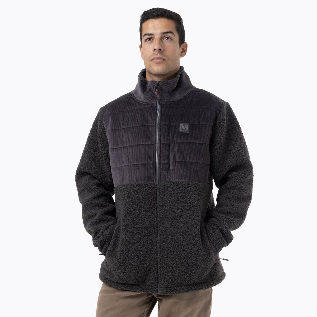 MERRELL - Polar Hombre Ridge Sherpa Gris Oscuro MERRELL