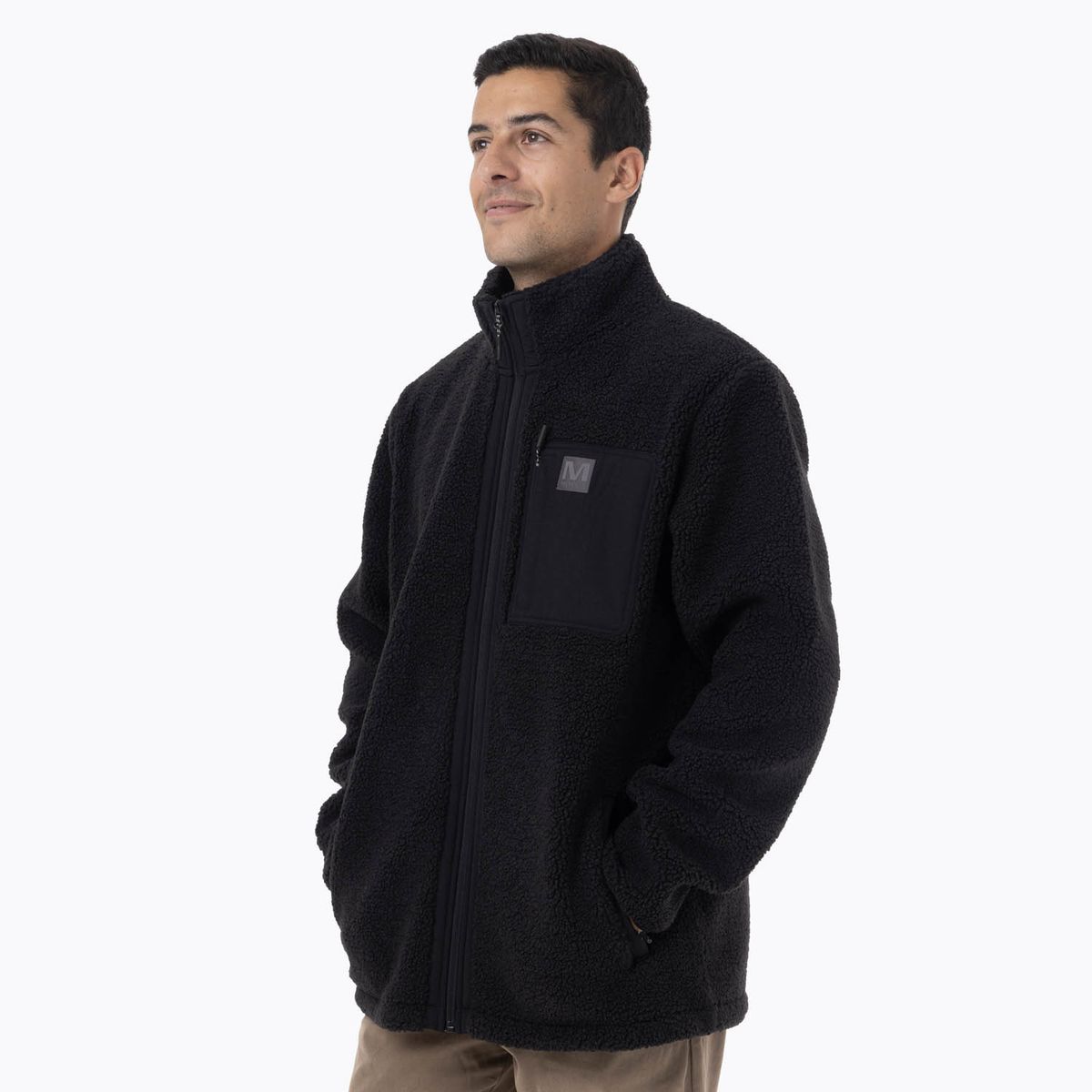 MERRELL - Polar Hombre Retro Pile Sherpa Negro MERRELL