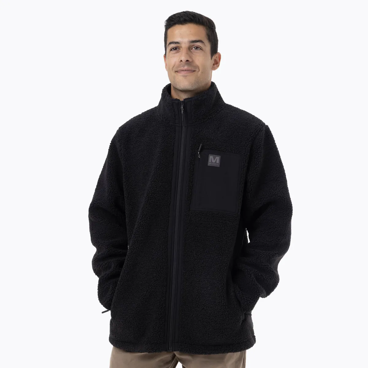 MERRELL - Polar Hombre Retro Pile Sherpa Negro MERRELL