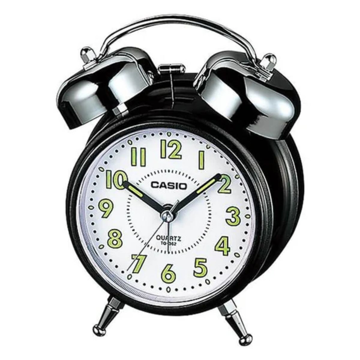 CASIO - DESPERTADOR CASIO TQ-362-1BDF NEGRO