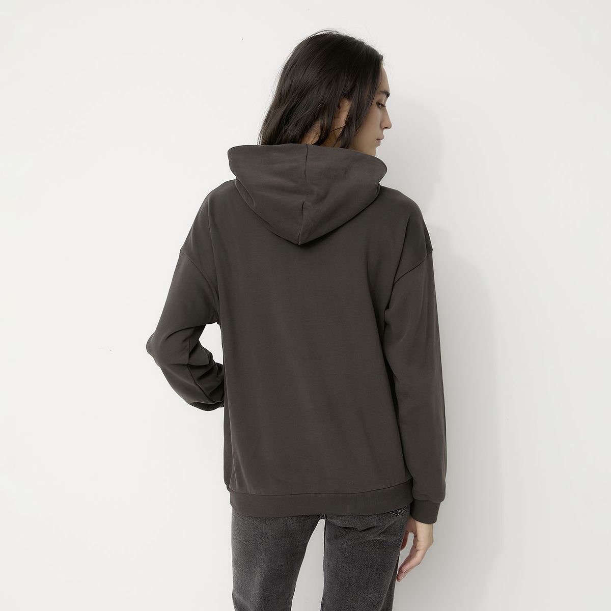 BLACK - Mujer Poleron Lungo Black Bubba