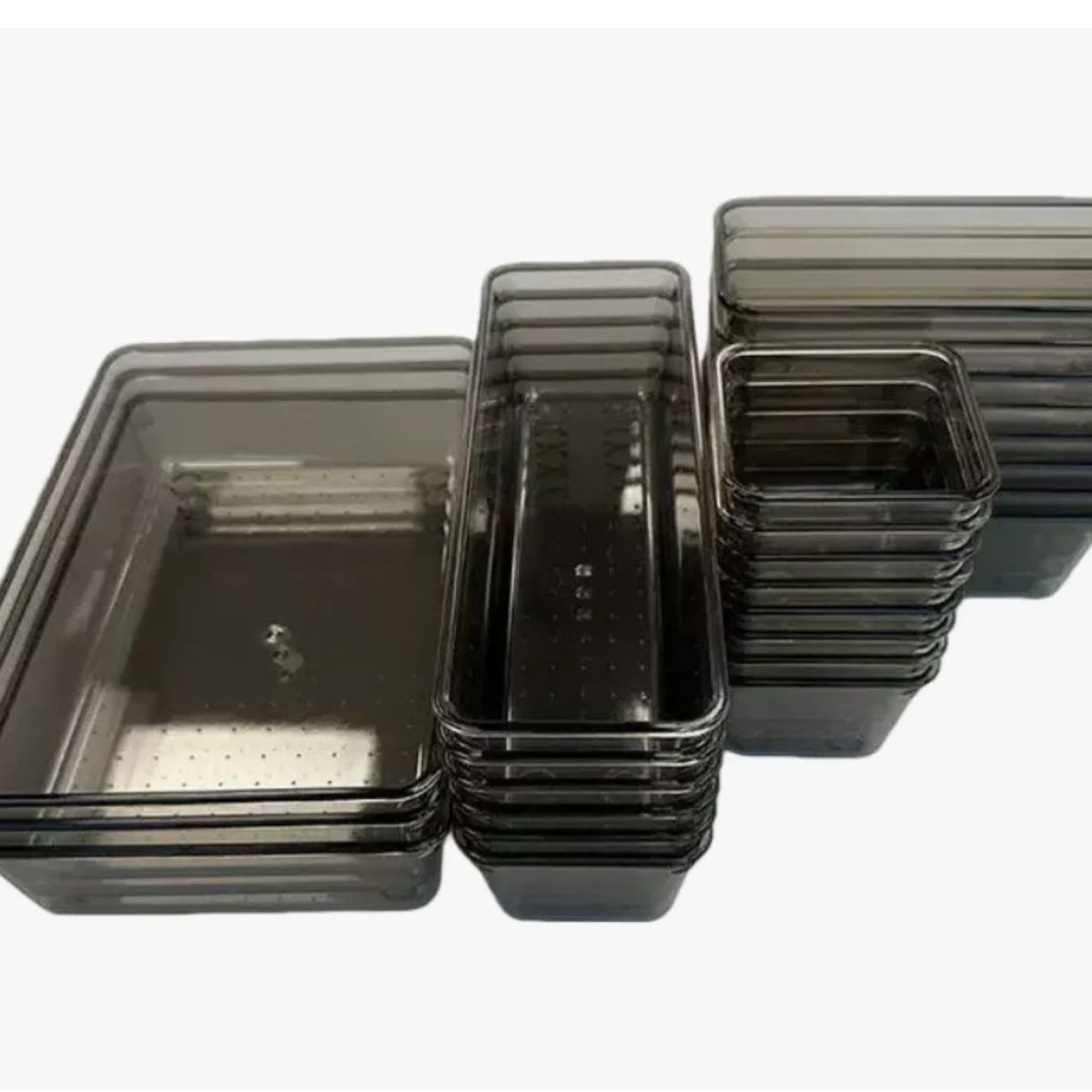 GENERICO - Set 25 Organizadores Para Cajón Escritorio Cocina Baño