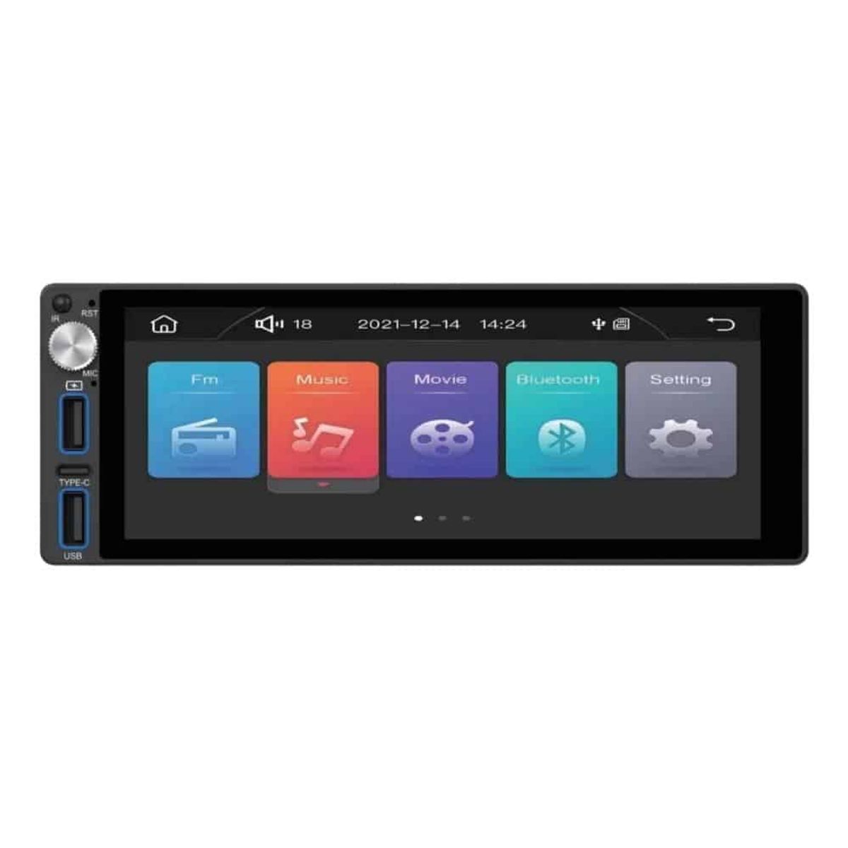 AIWA - Radio Auto Android 1 Din Aiwa AW-A485BT: ¡Increíble! Transforma tu Conducción