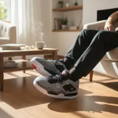 GENERICO - Pantuflas 3d Estilo Zapatillas Felpa Suaves - Silver - Estandar