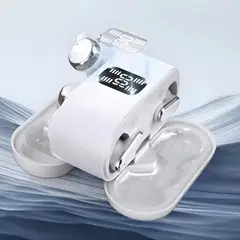 GENERICO - Auriculares inalámbricos Q16 con clip y semi-intraaurales